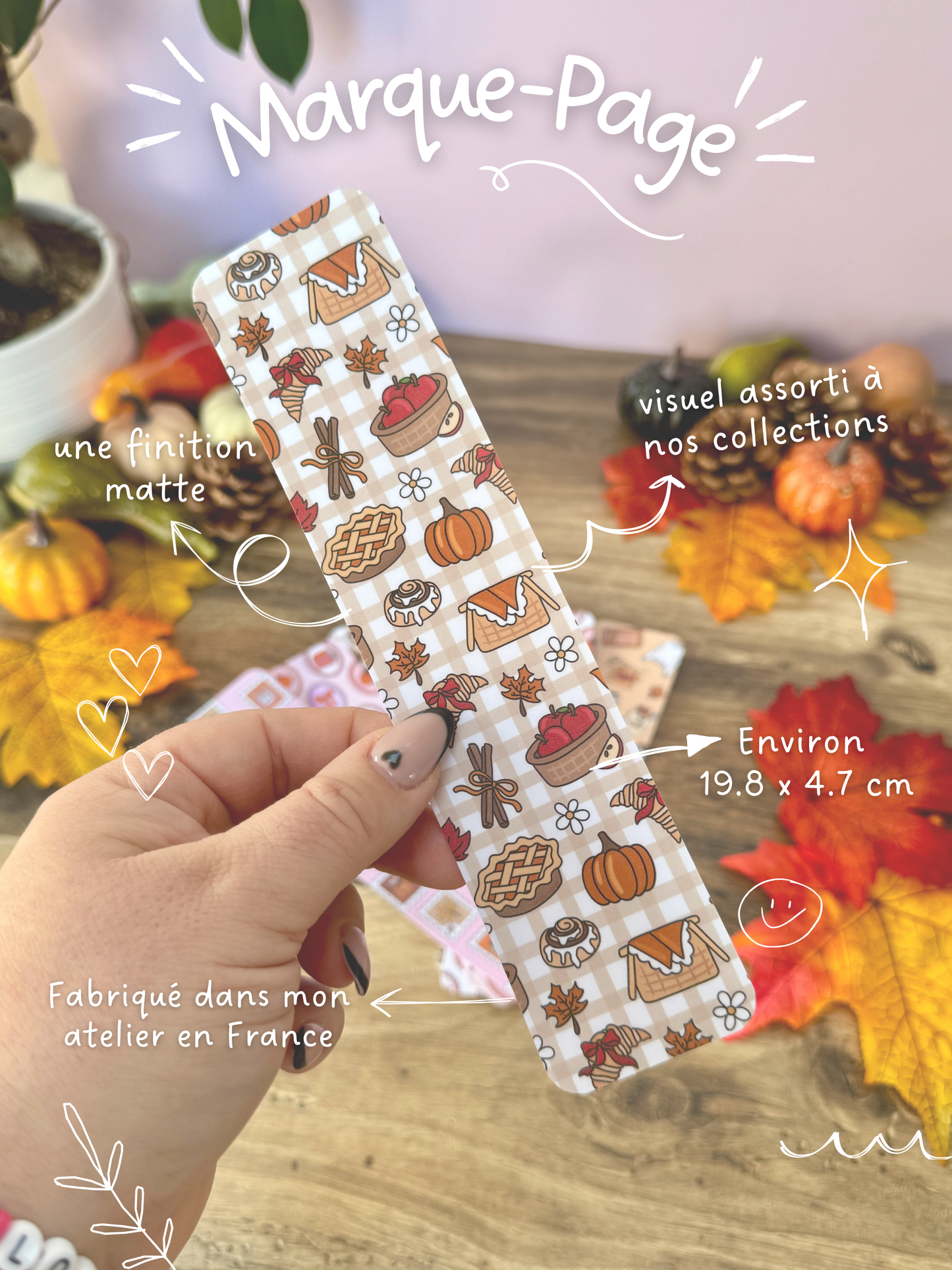 Marque-Page - Gourmandises D'Automne