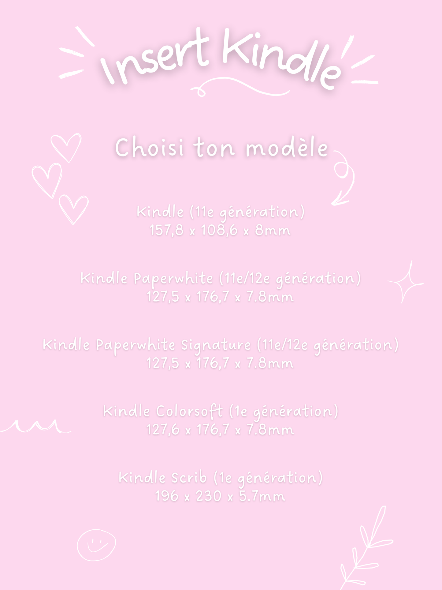 Insert Kindle - Gourmandises D'Automne