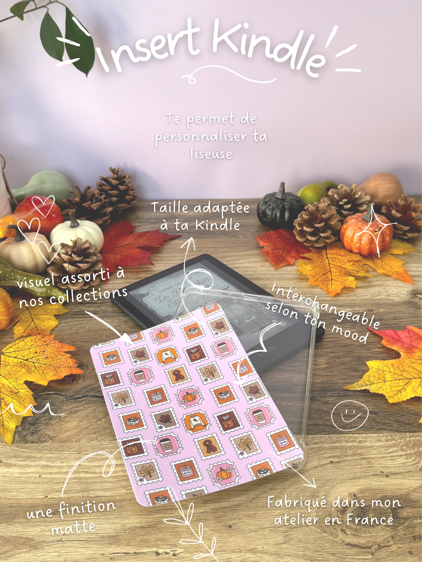 Insert Kindle - Timbres D'Automne