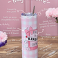 Mug Isotherme 591ml avec Couvercle et Paille - Kindle Girlie