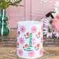 Tasse Céramique 330 ml - Pink Orange Flowers