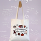 Tote-bag Tissus 100% Recyclé - Booked For Fall