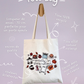 Tote-bag Tissus 100% Recyclé - Mentally In Stars Hollow