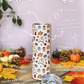 Tumbler Isotherme 591ml avec Couvercle et Paille - Cozy Girl D'Automne