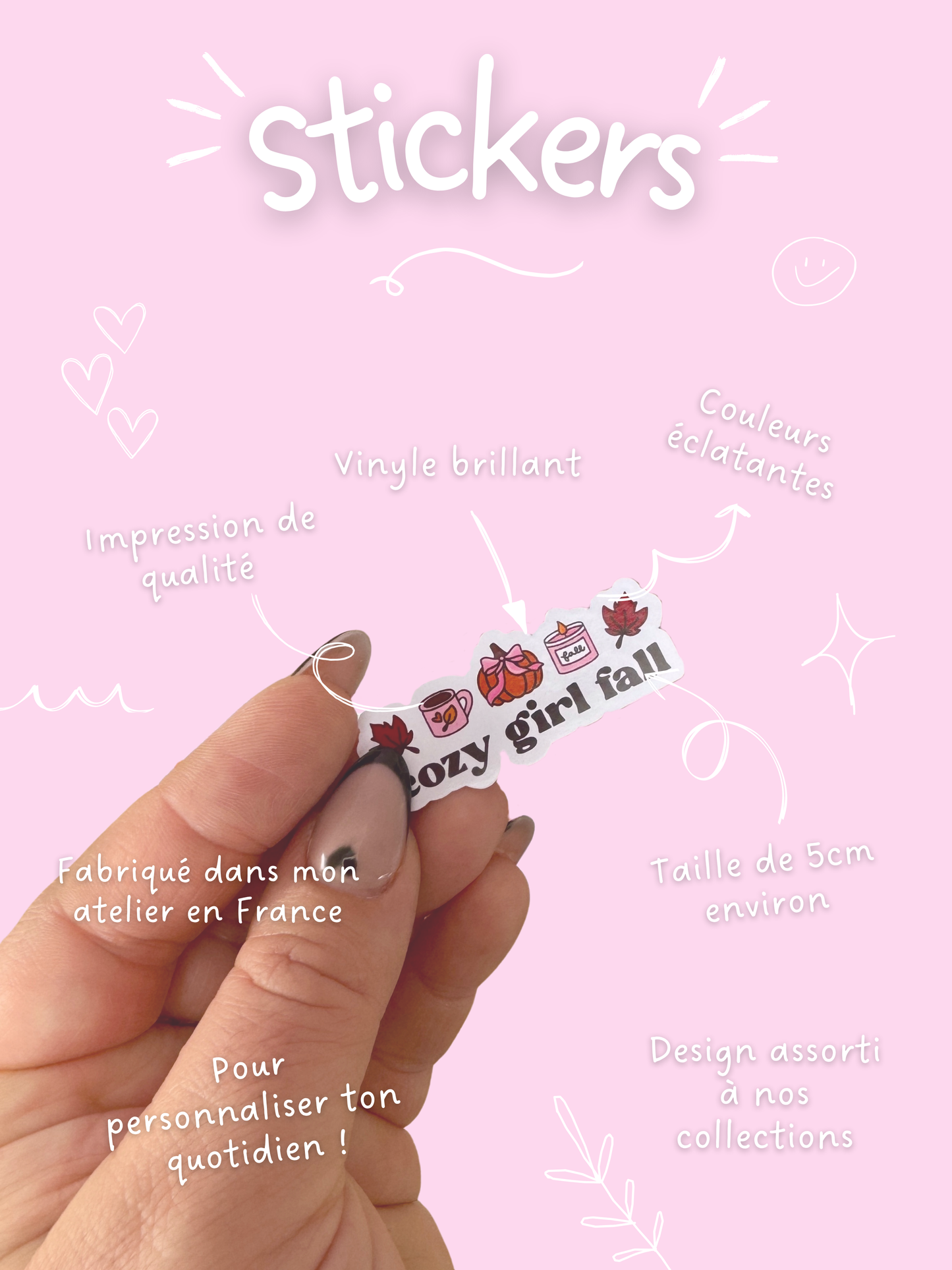 Stickers - Cozy Fall Girl