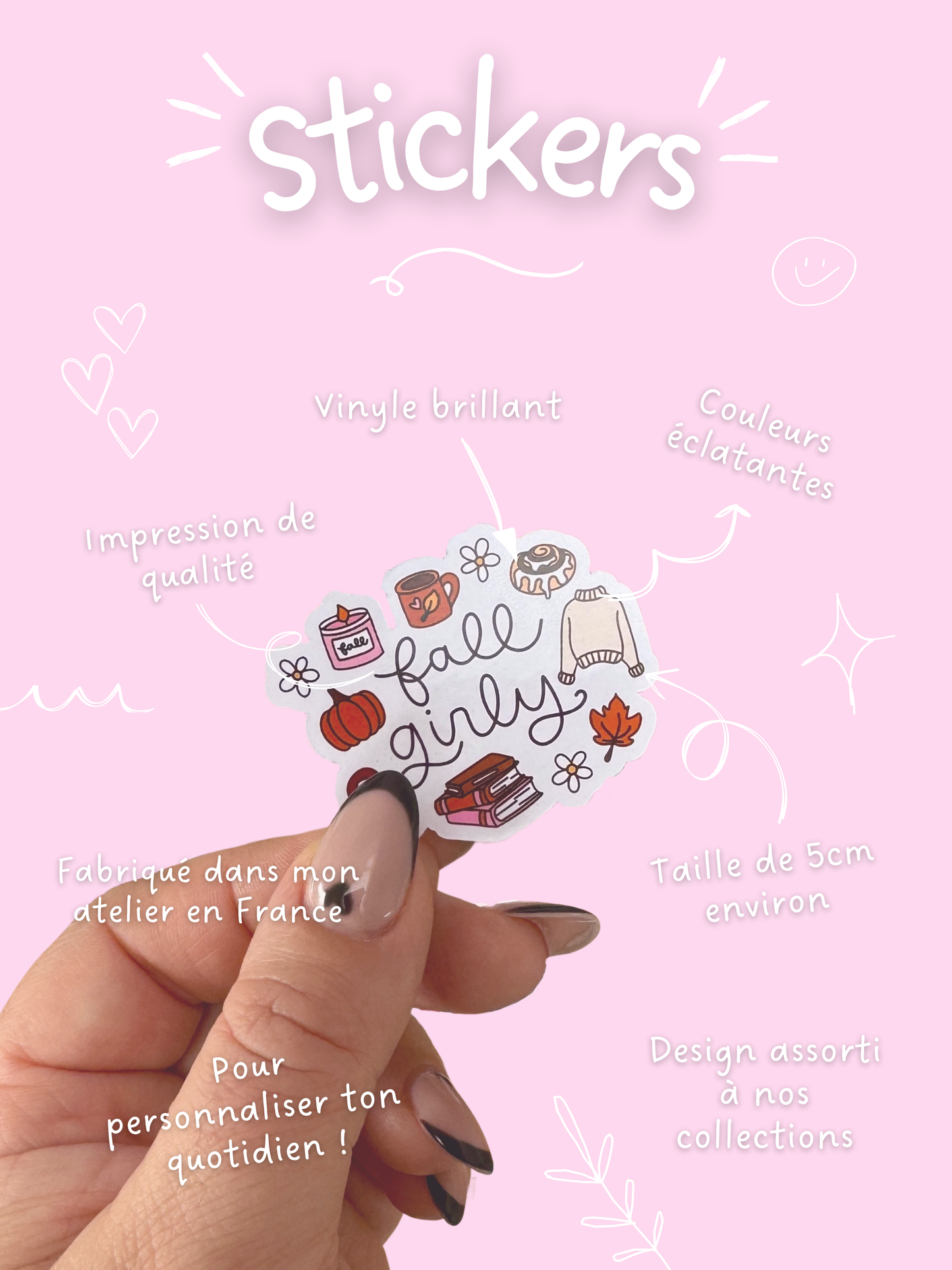 Stickers - Fall Girly