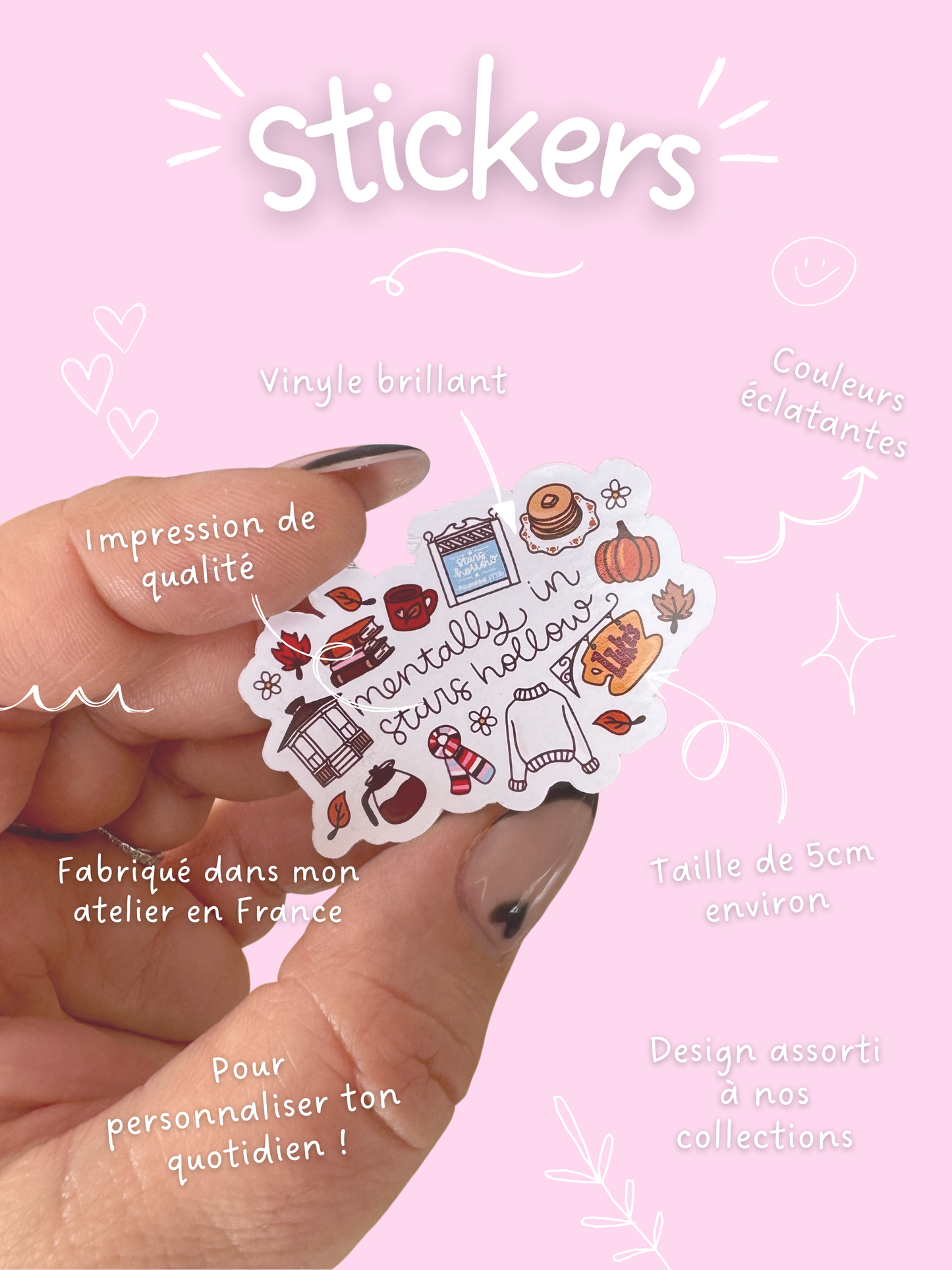 Stickers - Mentally In Stars Hollow