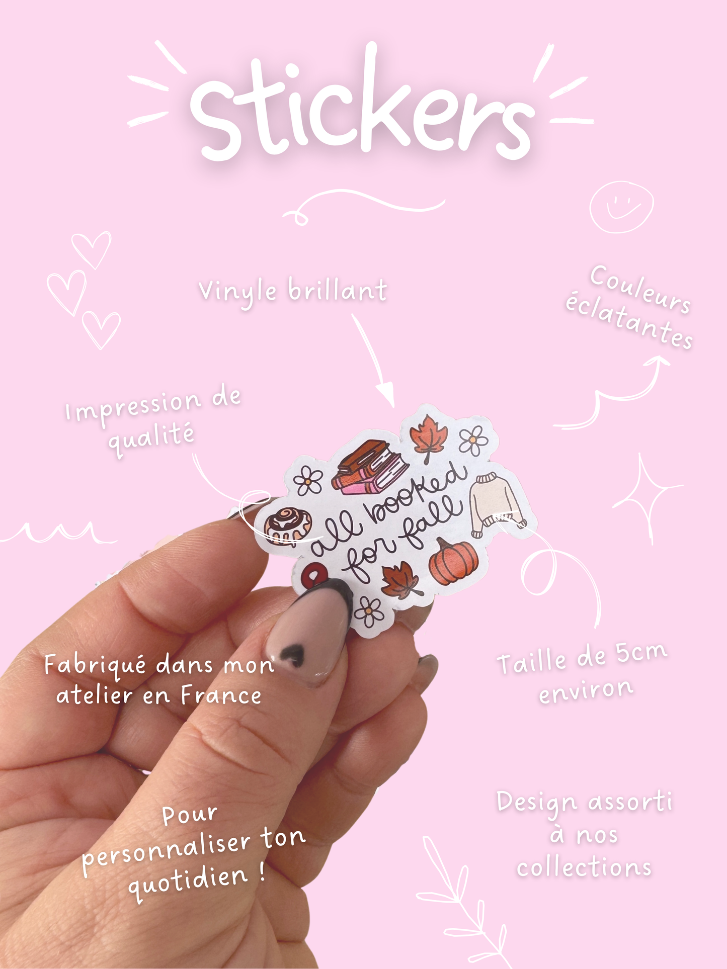 Stickers - Booked For Fall