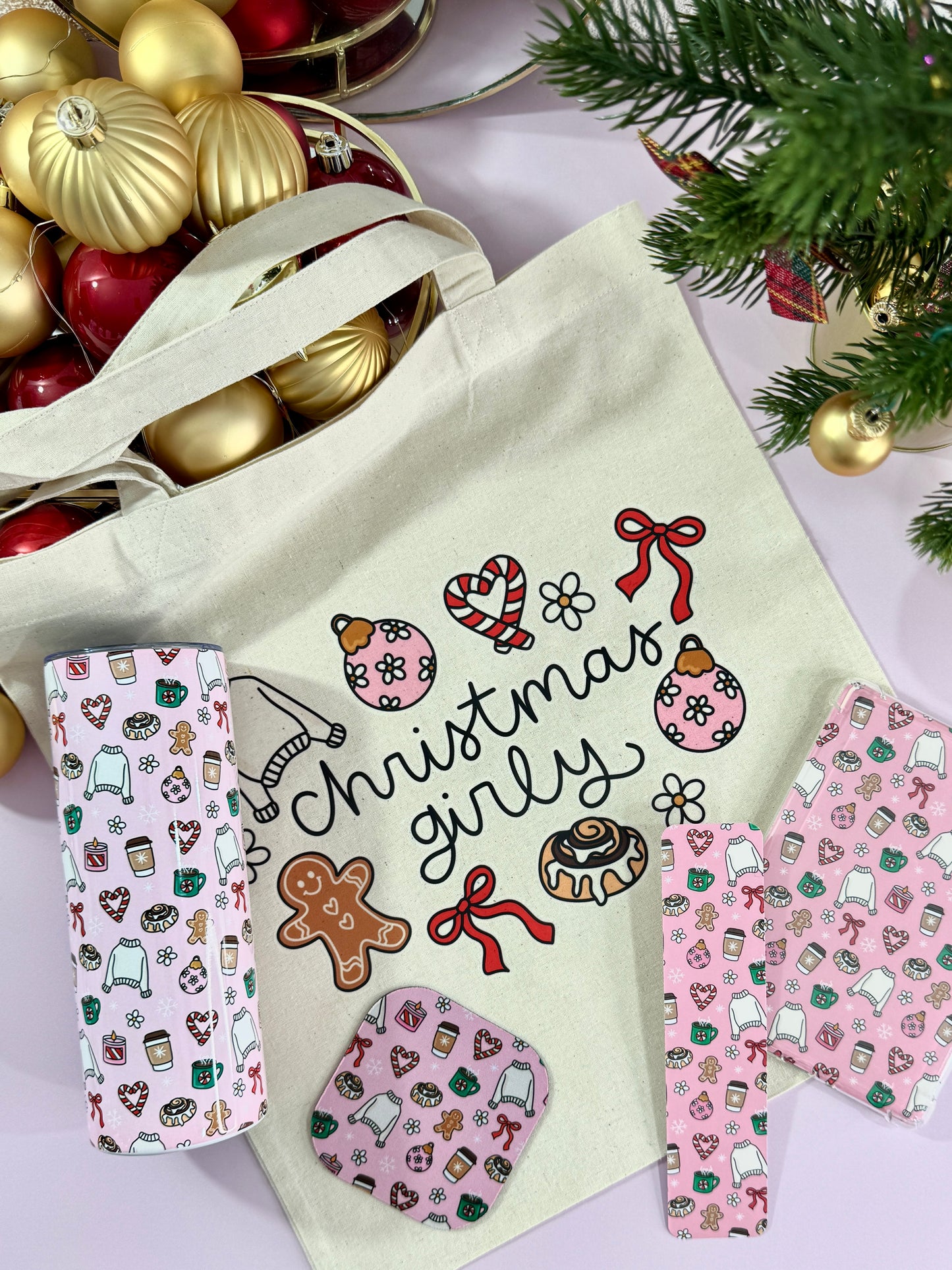 Sous-verre - Christmas Girly