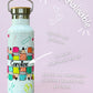 Gourde Isotherme 500 ml - Maîtresse Cahier - Personnalisable