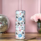 Tumbler Isotherme 591ml avec Couvercle et Paille - Hockey Romance