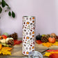 Tumbler Isotherme 591ml avec Couvercle et Paille - Cozy Girl D'Automne