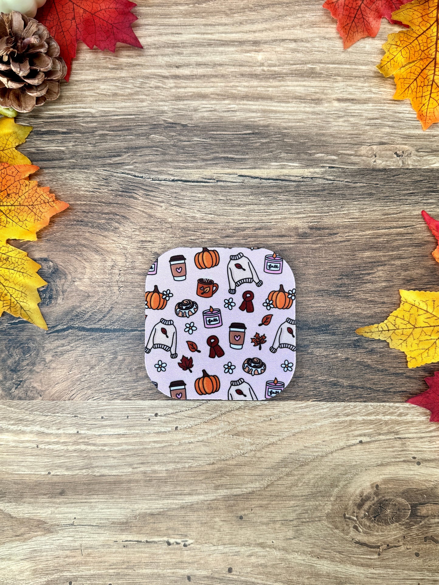 Sous-verre - Cozy Girl D'Automne