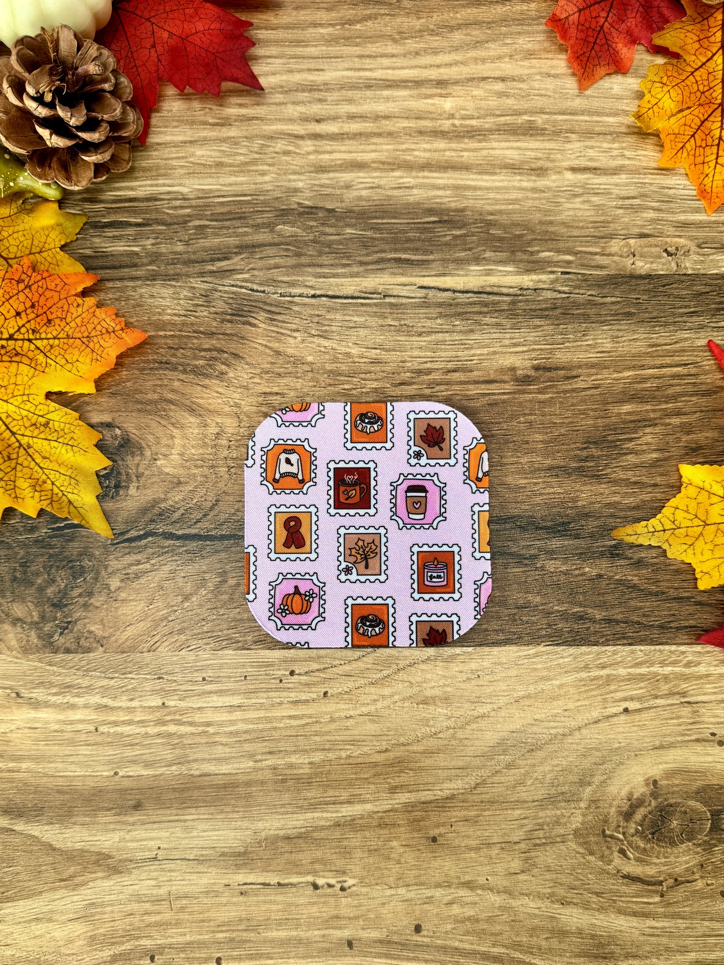 Sous-verre - Timbres D'Automne