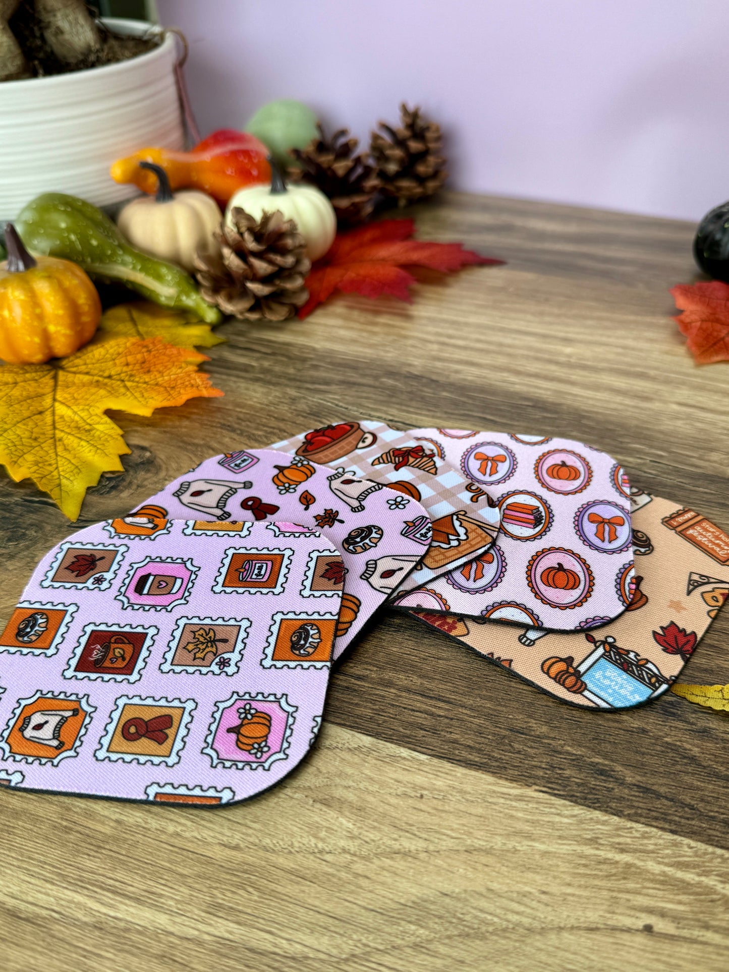 Sous-verre - Timbres D'Automne