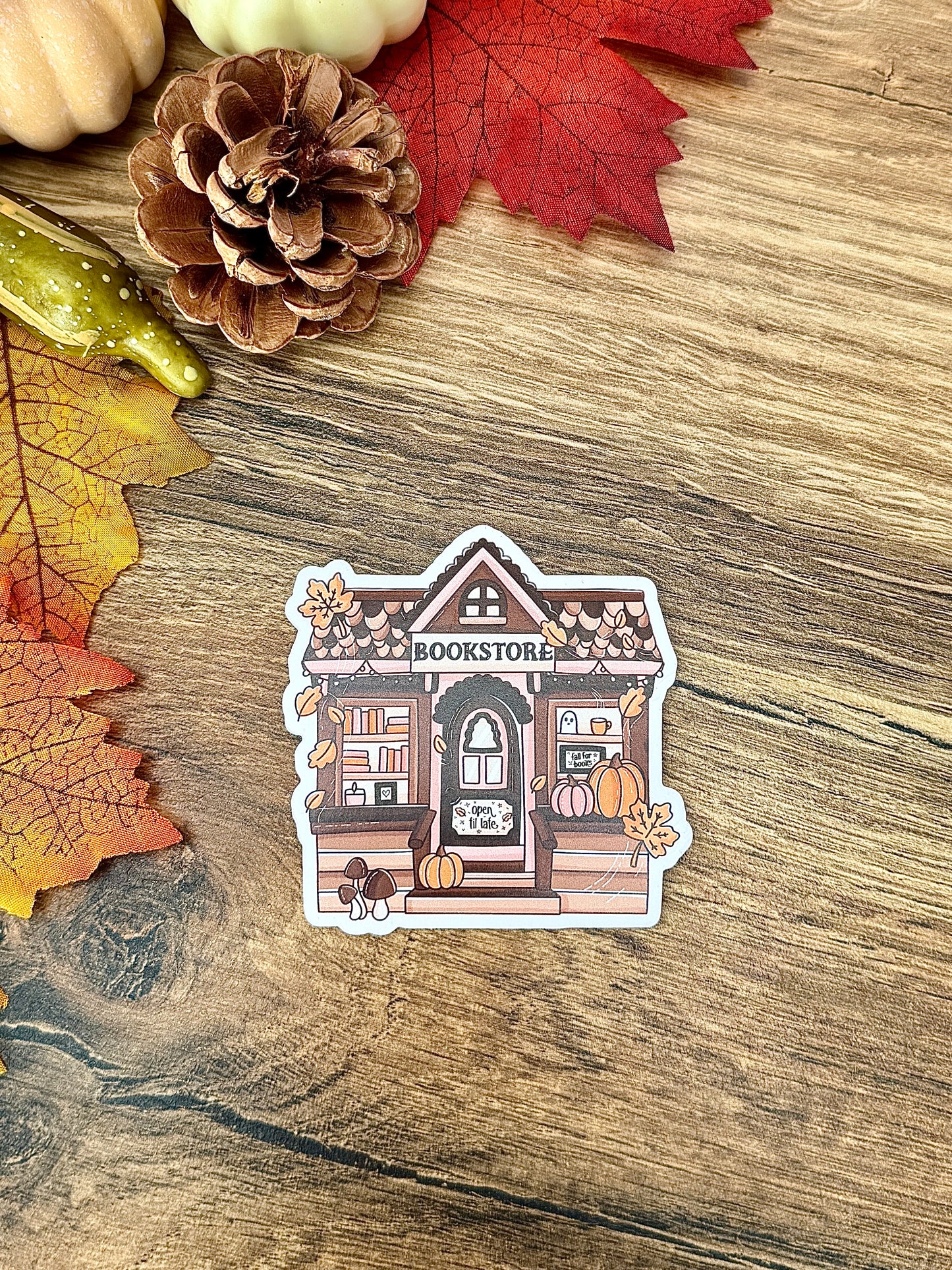 Magnet - Fall Bookstore