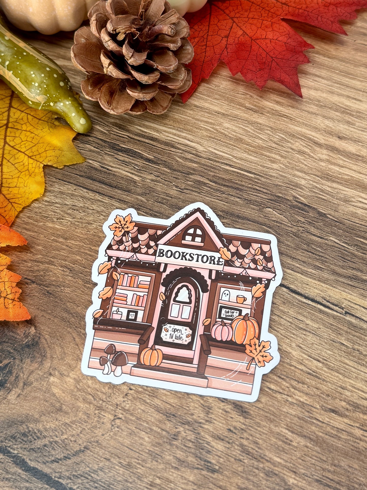 Magnet - Fall Bookstore