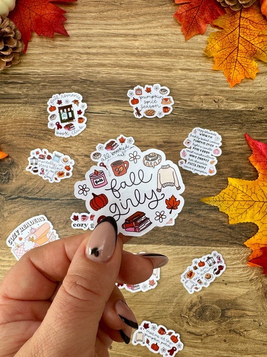 Stickers - Fall Girly