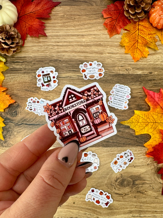 Stickers - Fall Bookstore