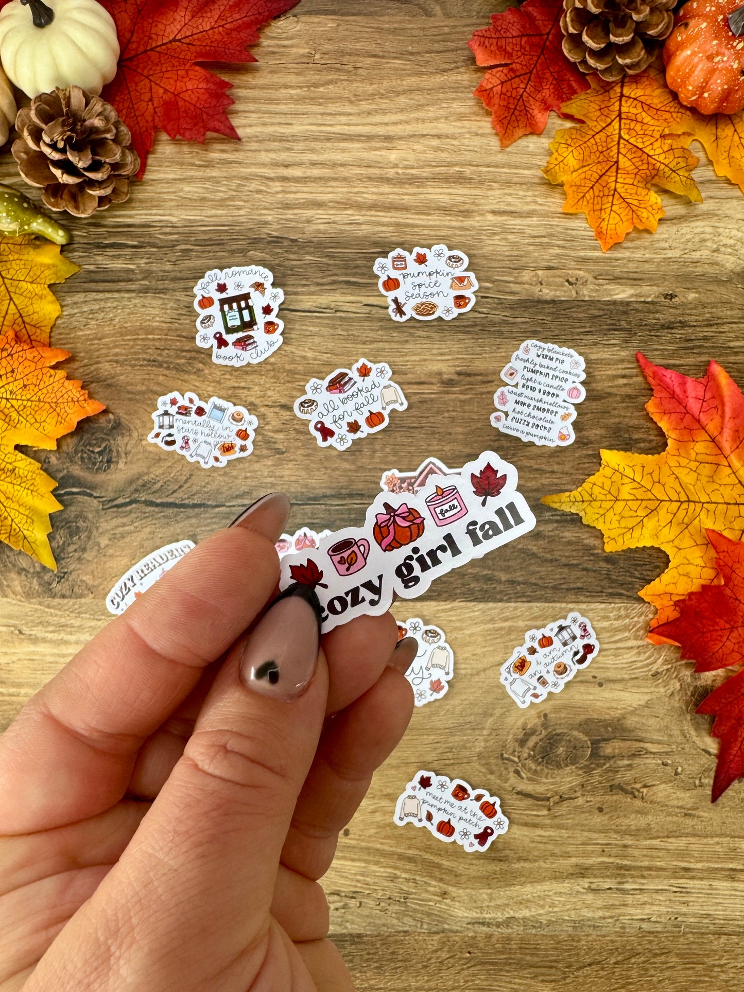 Stickers - Cozy Fall Girl