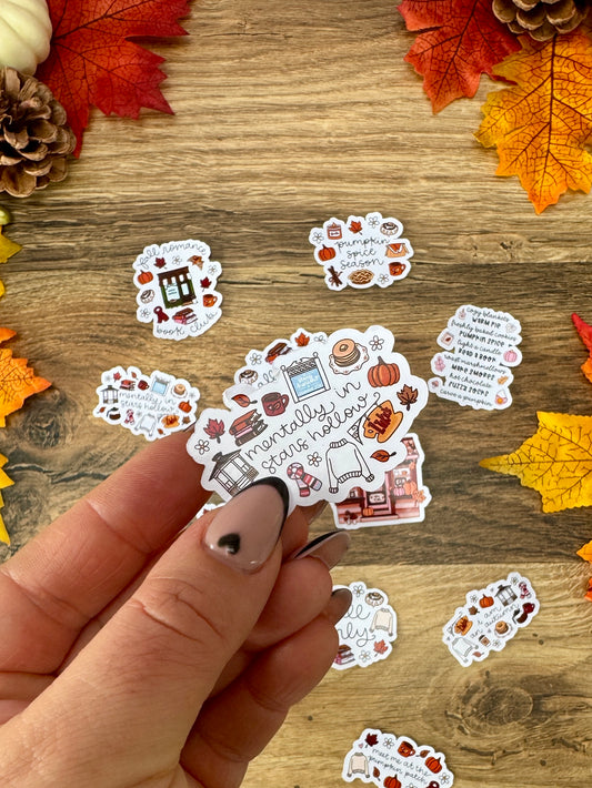 Stickers - Mentally In Stars Hollow