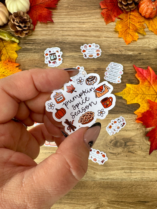 Stickers - Pumpkin Spice Season
