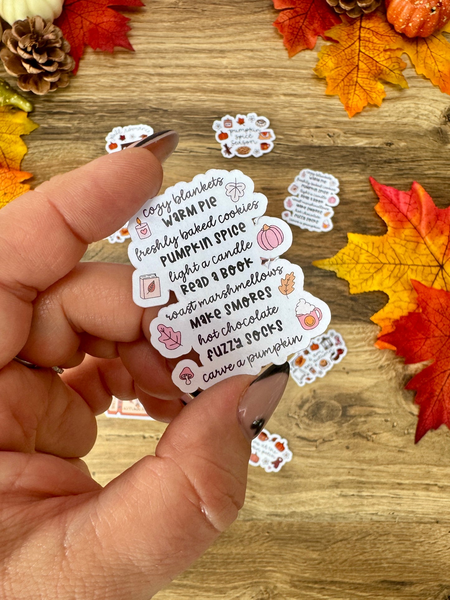 Stickers - Autumn Cozy List