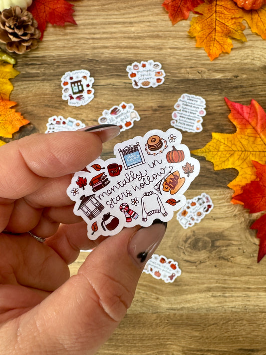 Stickers - Mentally In Stars Hollow