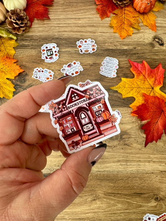 Stickers - Fall Bookstore