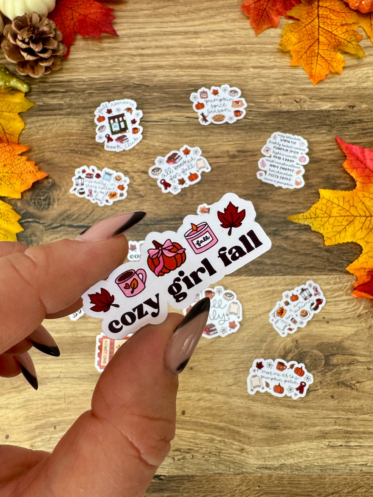 Stickers - Cozy Fall Girl