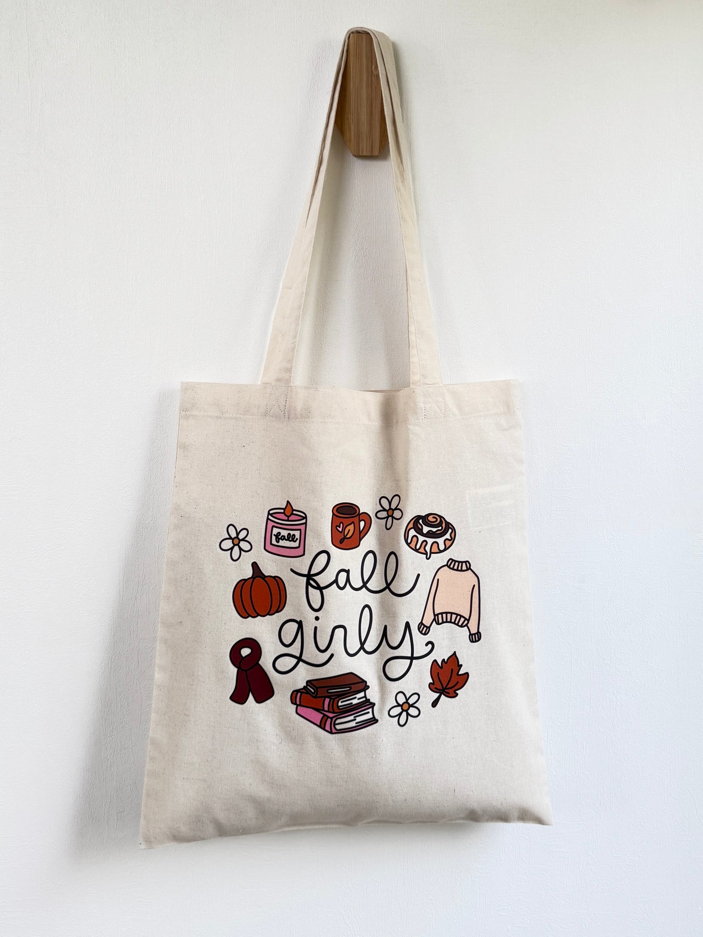 Tote-bag Tissus 100% Recyclé - Fall Girly