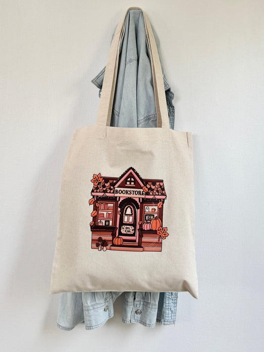 Tote-bag Tissus 100% Recyclé - Fall Bookstore