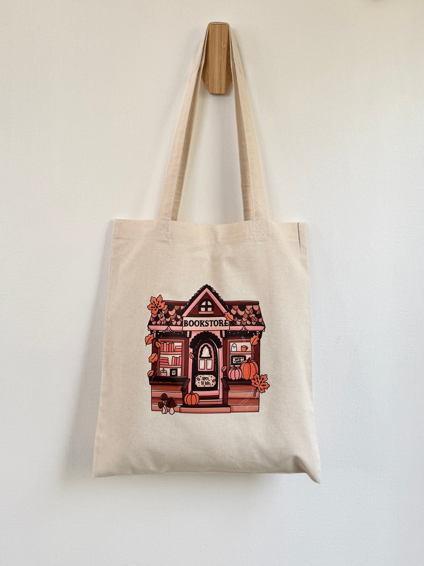 Tote-bag Tissus 100% Recyclé - Fall Bookstore