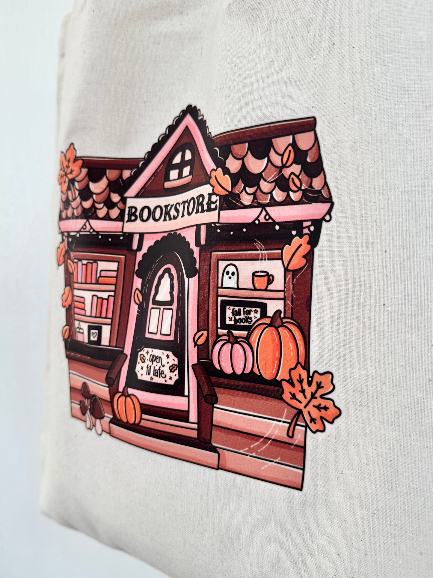 Tote-bag Tissus 100% Recyclé - Fall Bookstore