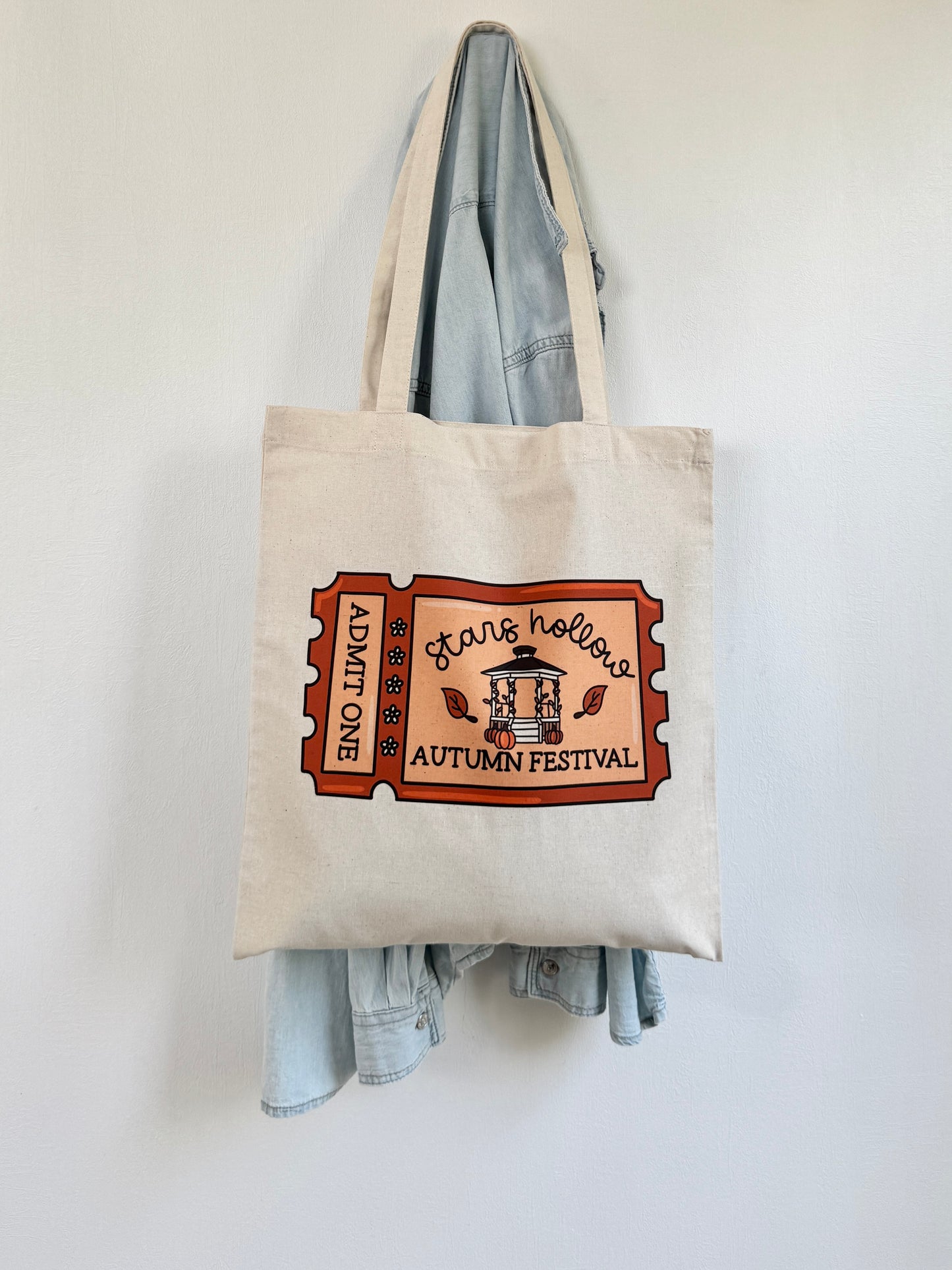 Tote-bag Tissus 100% Recyclé - Autumn Festival
