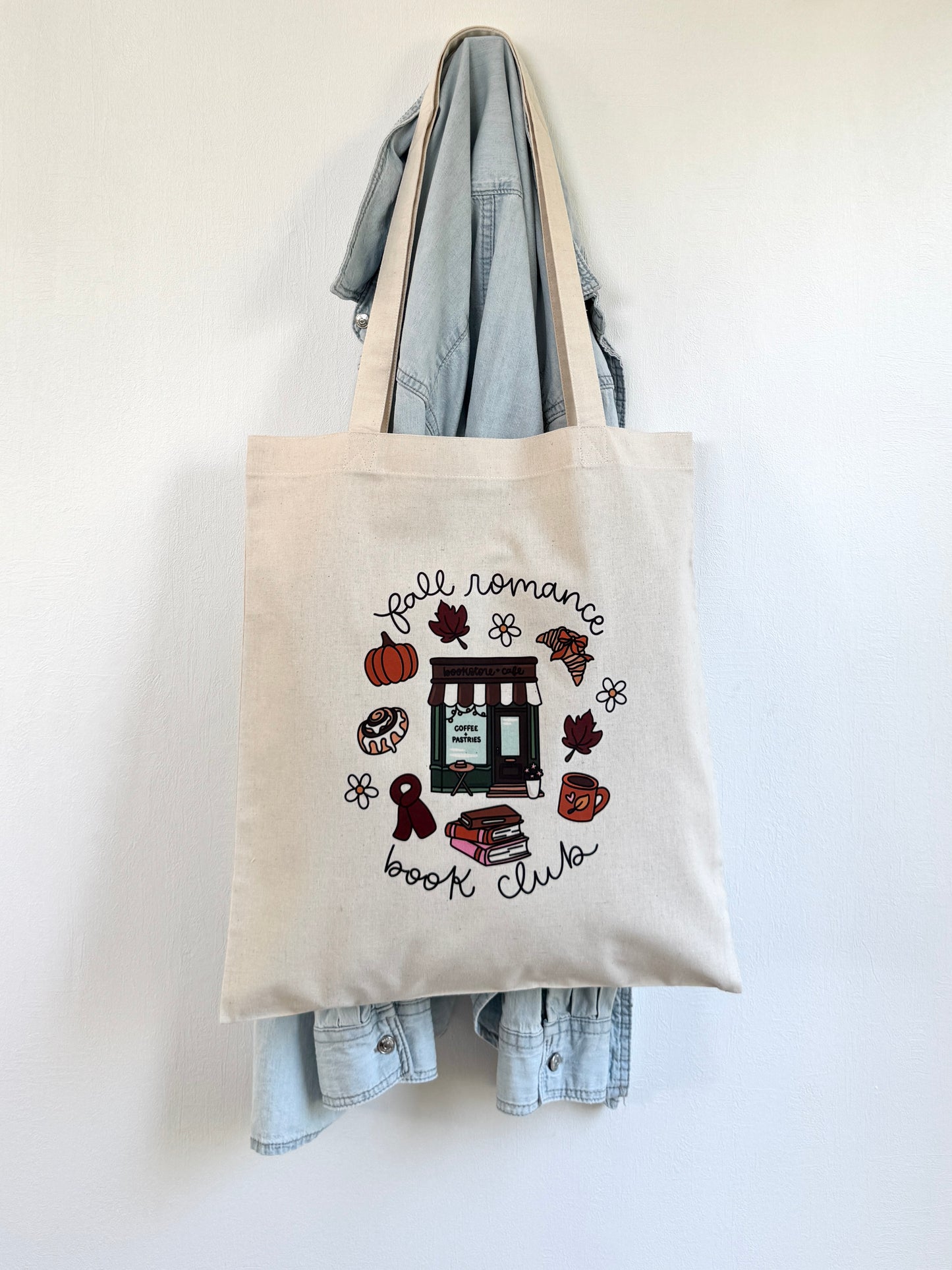 Tote-bag Tissus 100% Recyclé - Fall Romance