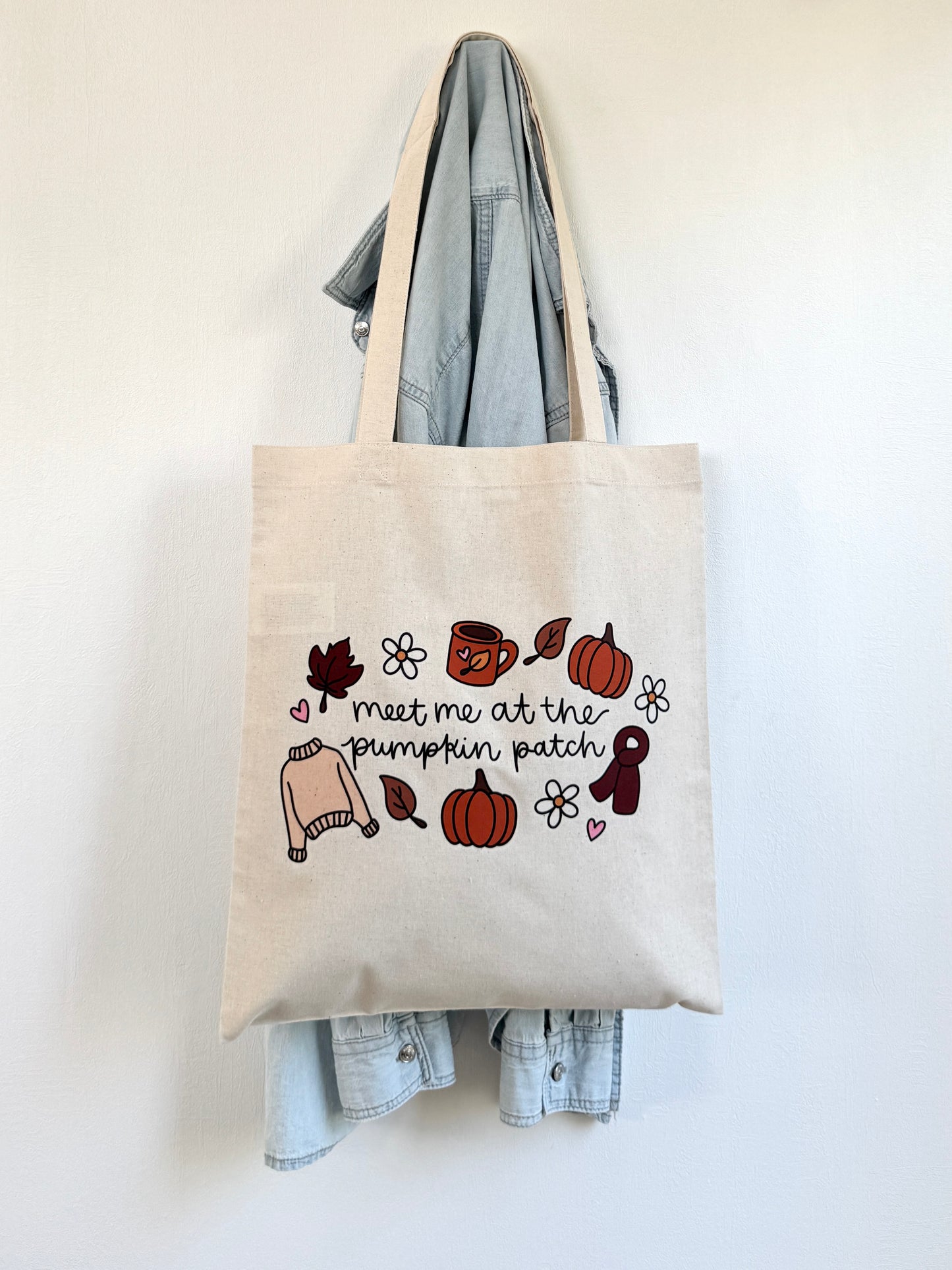 Tote-bag Tissus 100% Recyclé - Pumpkin Patch