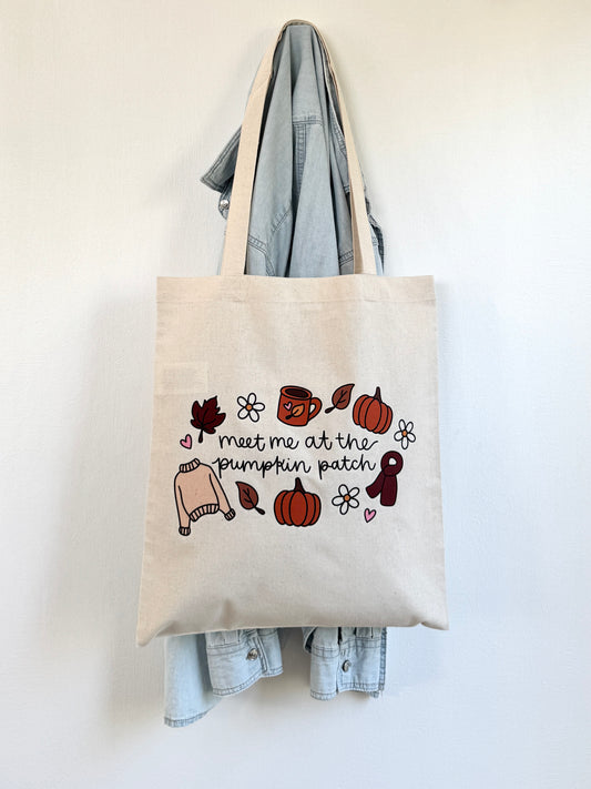 Tote-bag Tissus 100% Recyclé - Pumpkin Patch