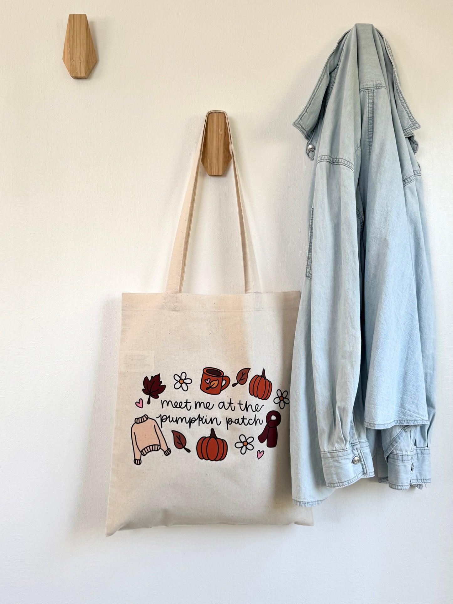 Tote-bag Tissus 100% Recyclé - Pumpkin Patch