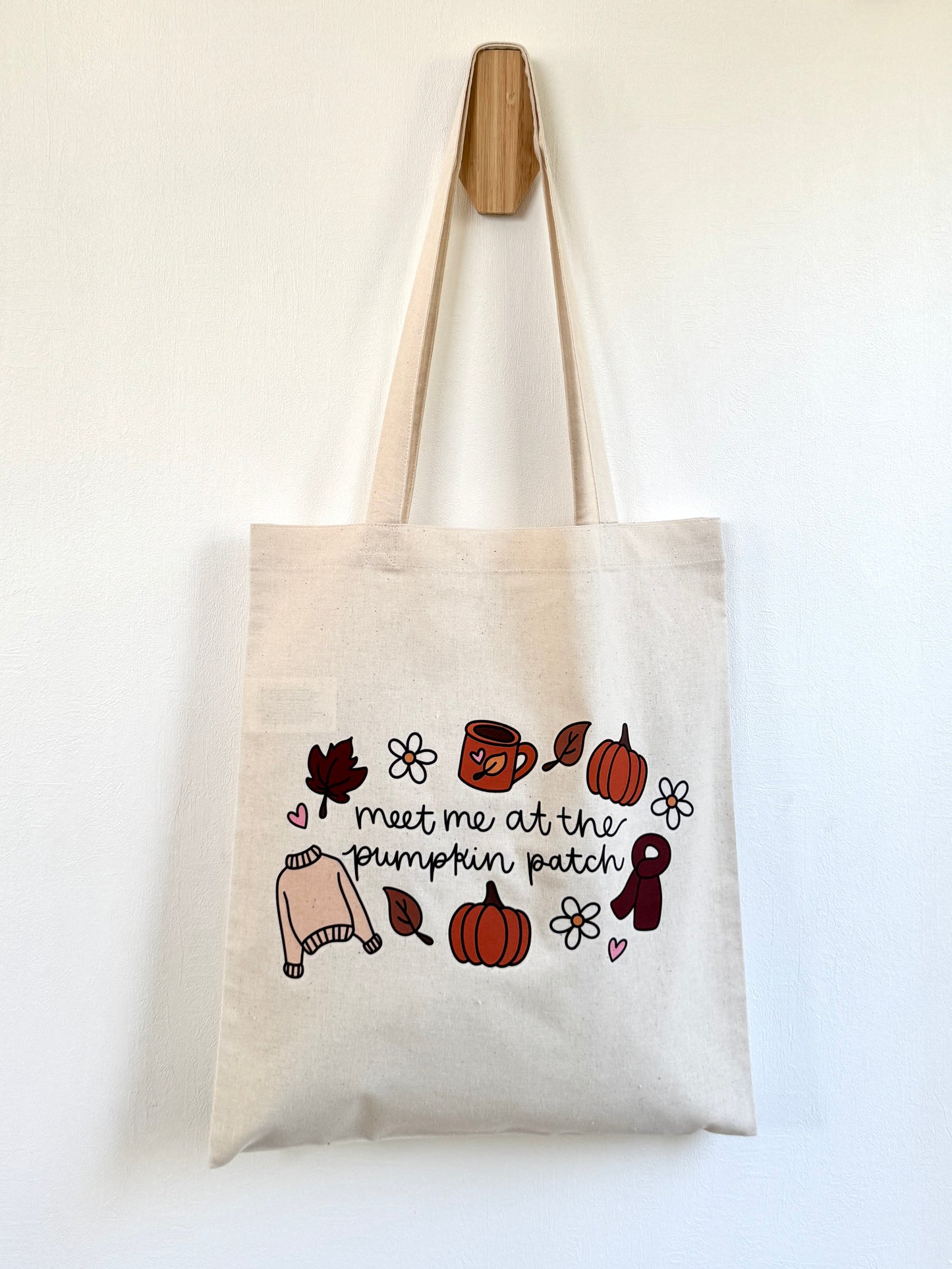 Tote-bag Tissus 100% Recyclé - Pumpkin Patch