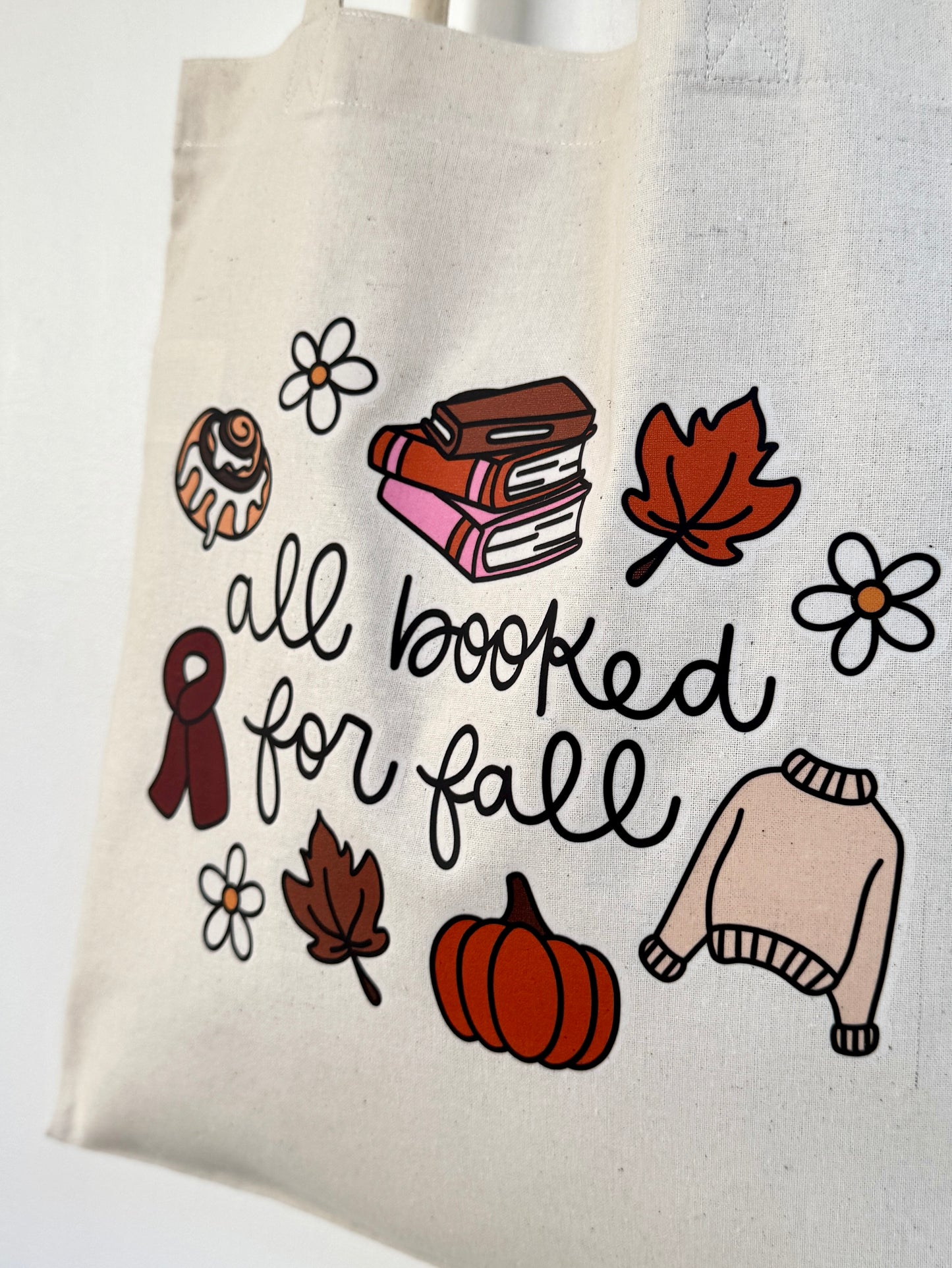 Tote-bag Tissus 100% Recyclé - Booked For Fall