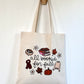 Tote-bag Tissus 100% Recyclé - Booked For Fall