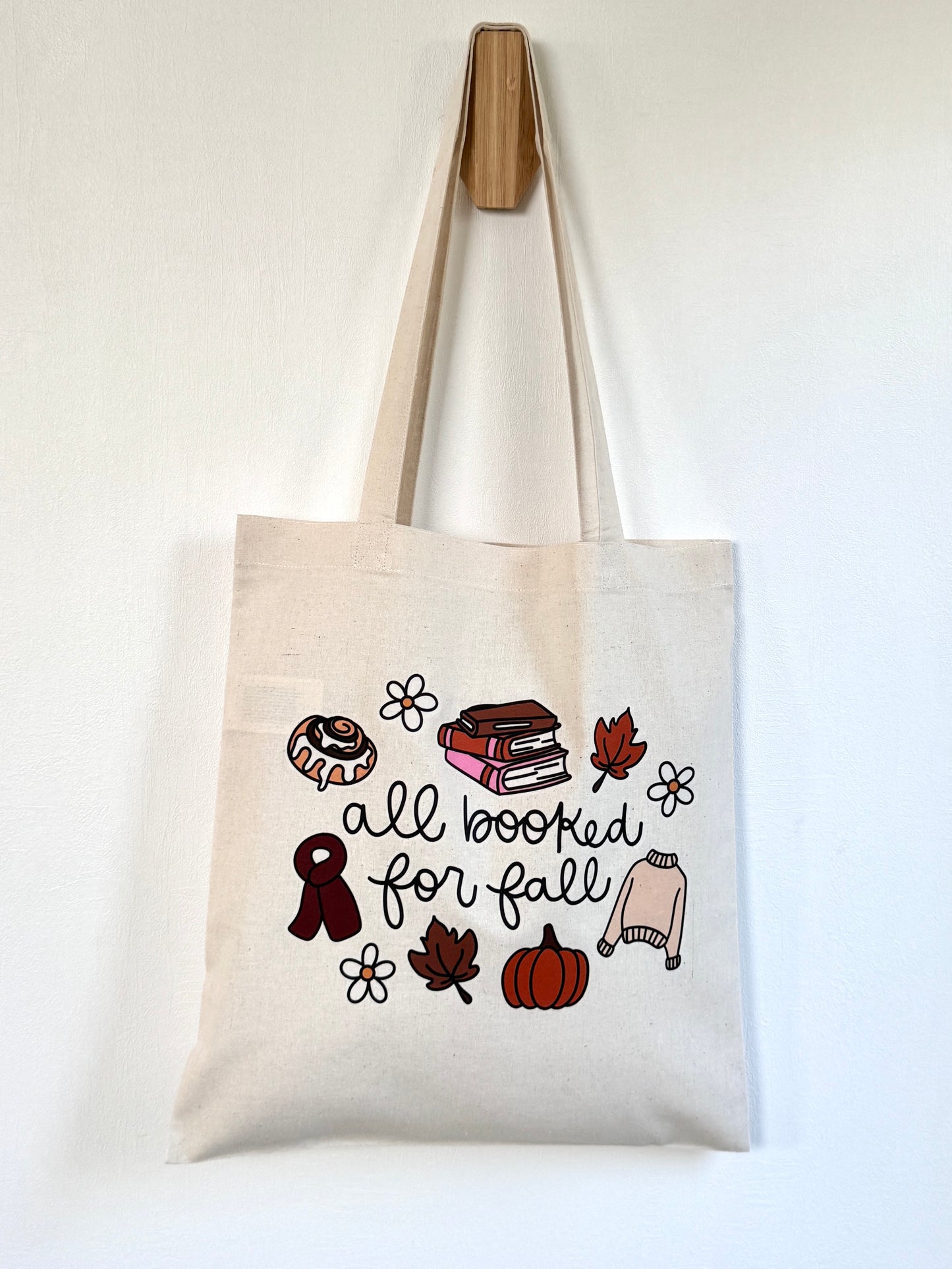 Tote-bag Tissus 100% Recyclé - Booked For Fall