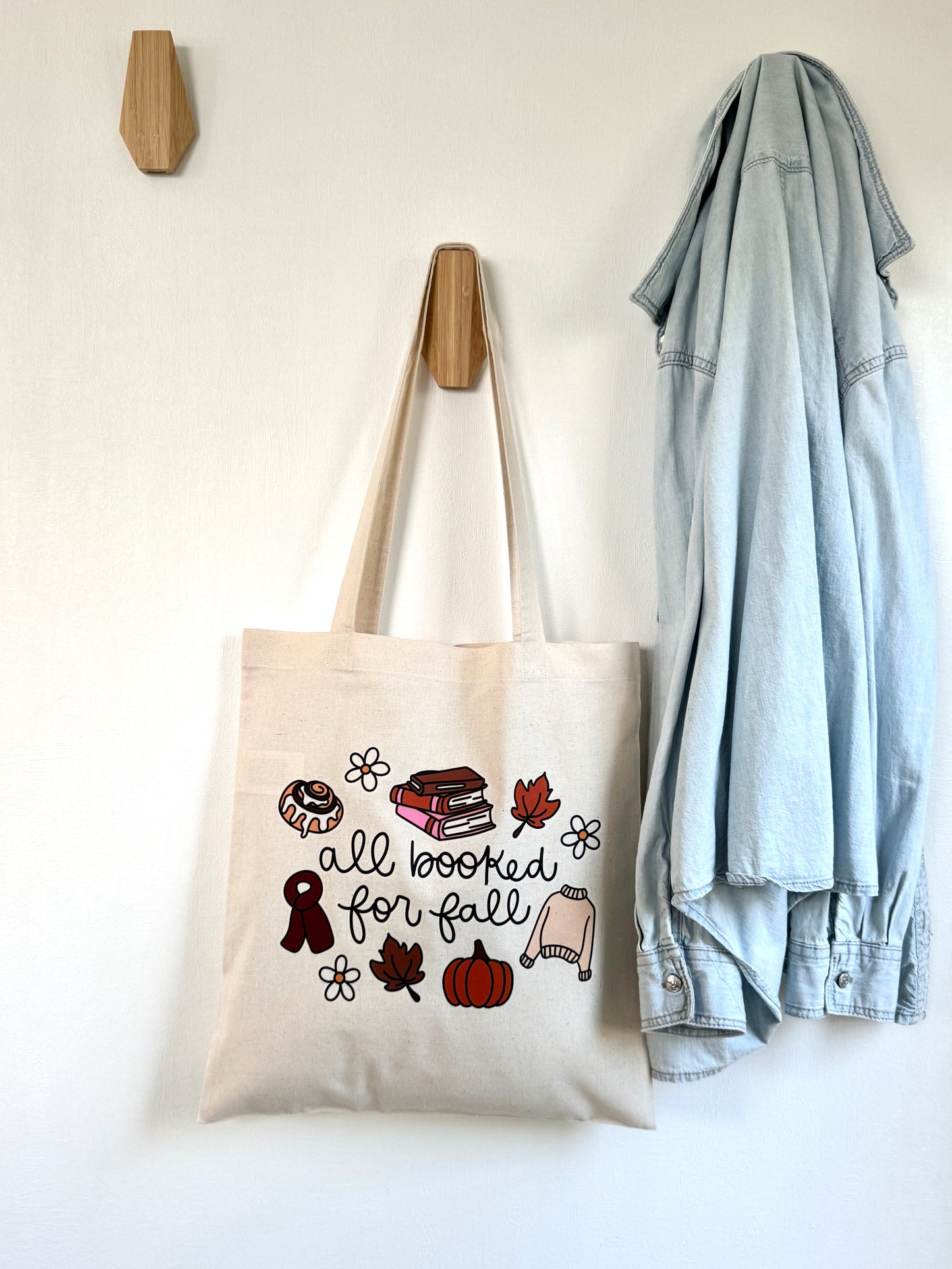 Tote-bag Tissus 100% Recyclé - Booked For Fall