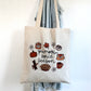 Tote-bag Tissus 100% Recyclé - Pumpkin Spice Season
