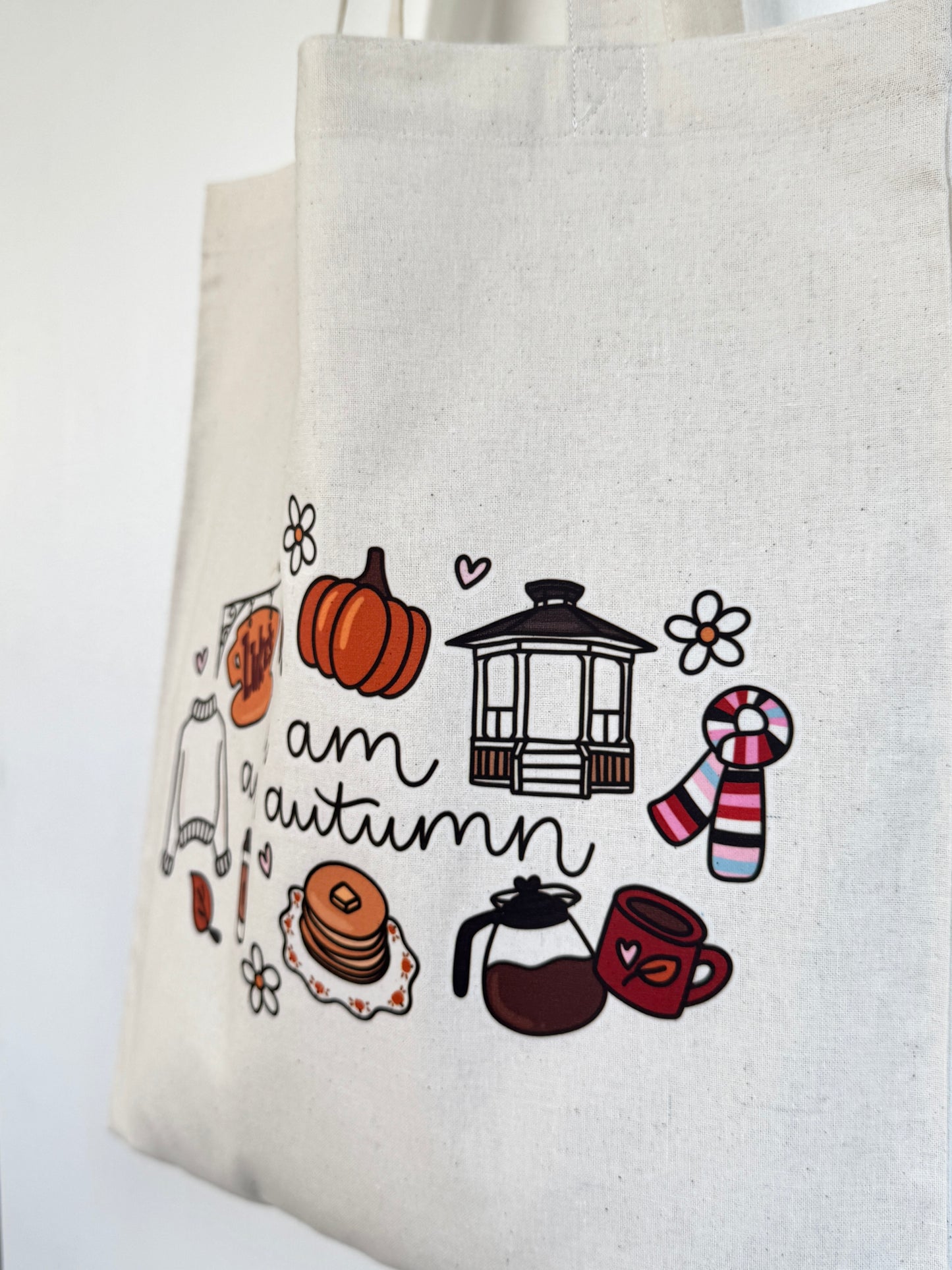 Tote-bag Tissus 100% Recyclé - I Am An Autumn