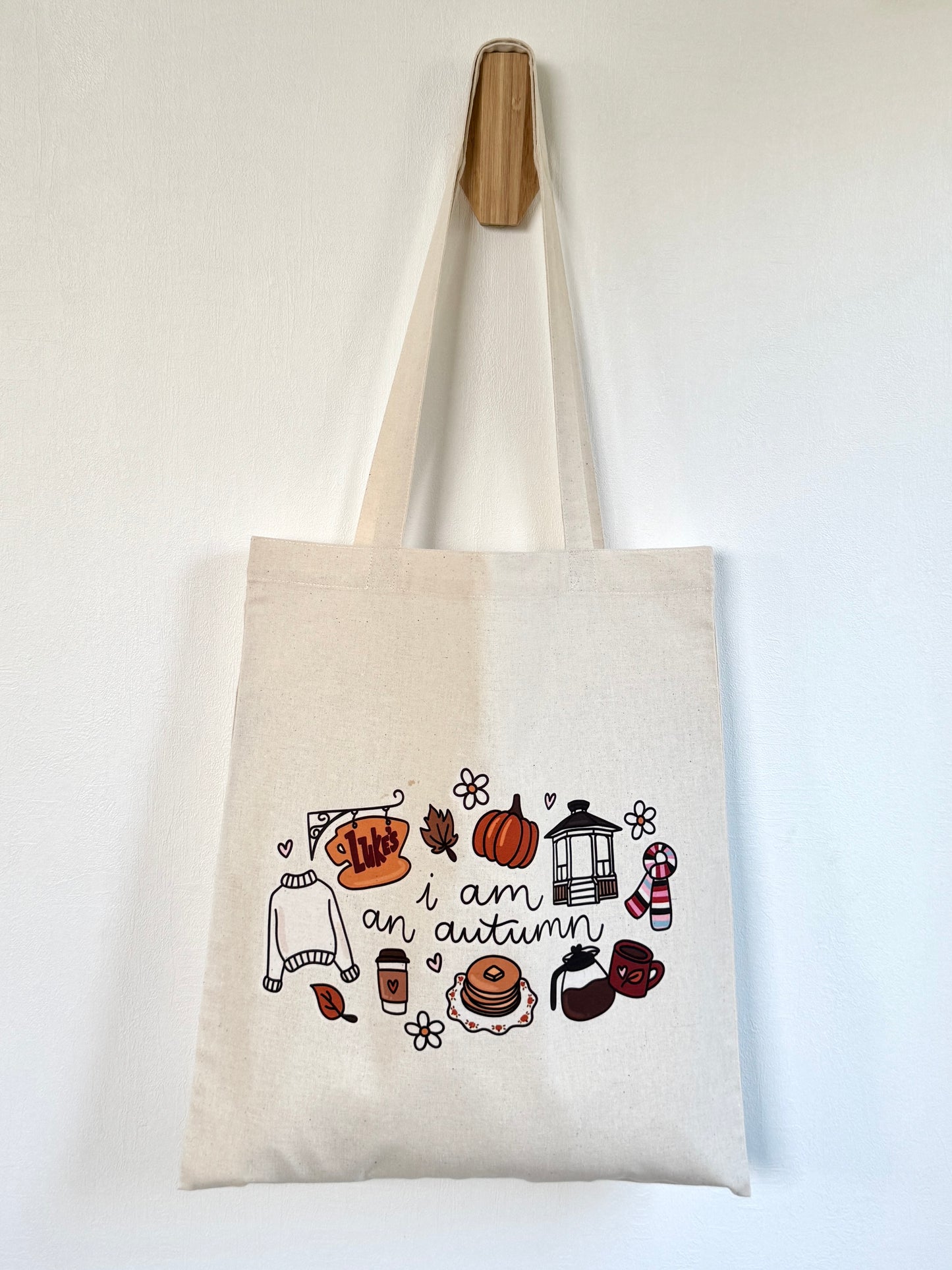 Tote-bag Tissus 100% Recyclé - I Am An Autumn