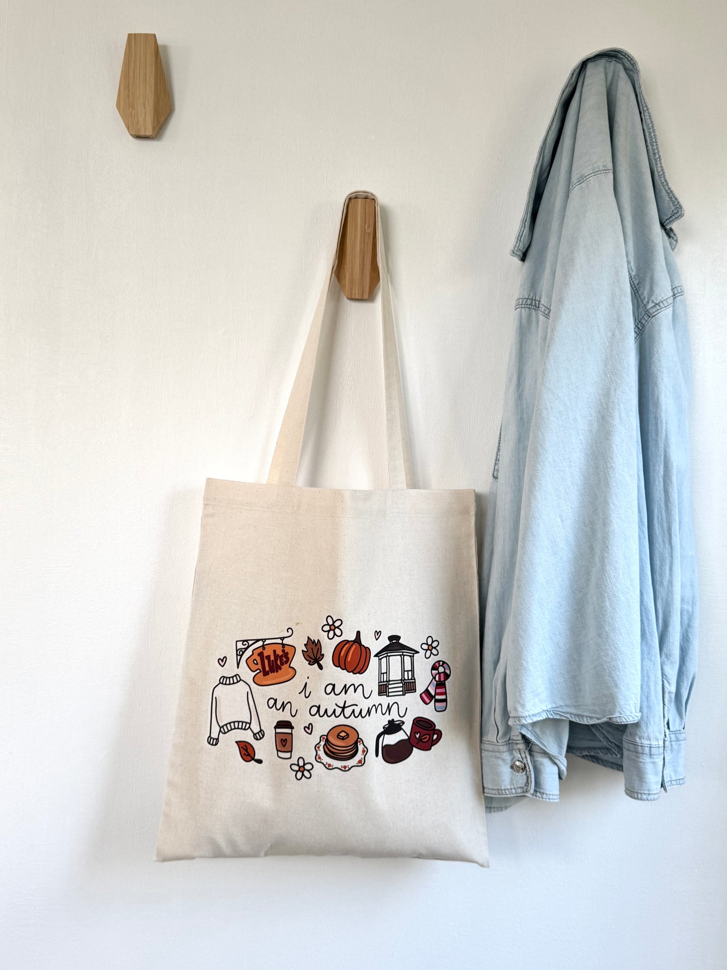 Tote-bag Tissus 100% Recyclé - I Am An Autumn