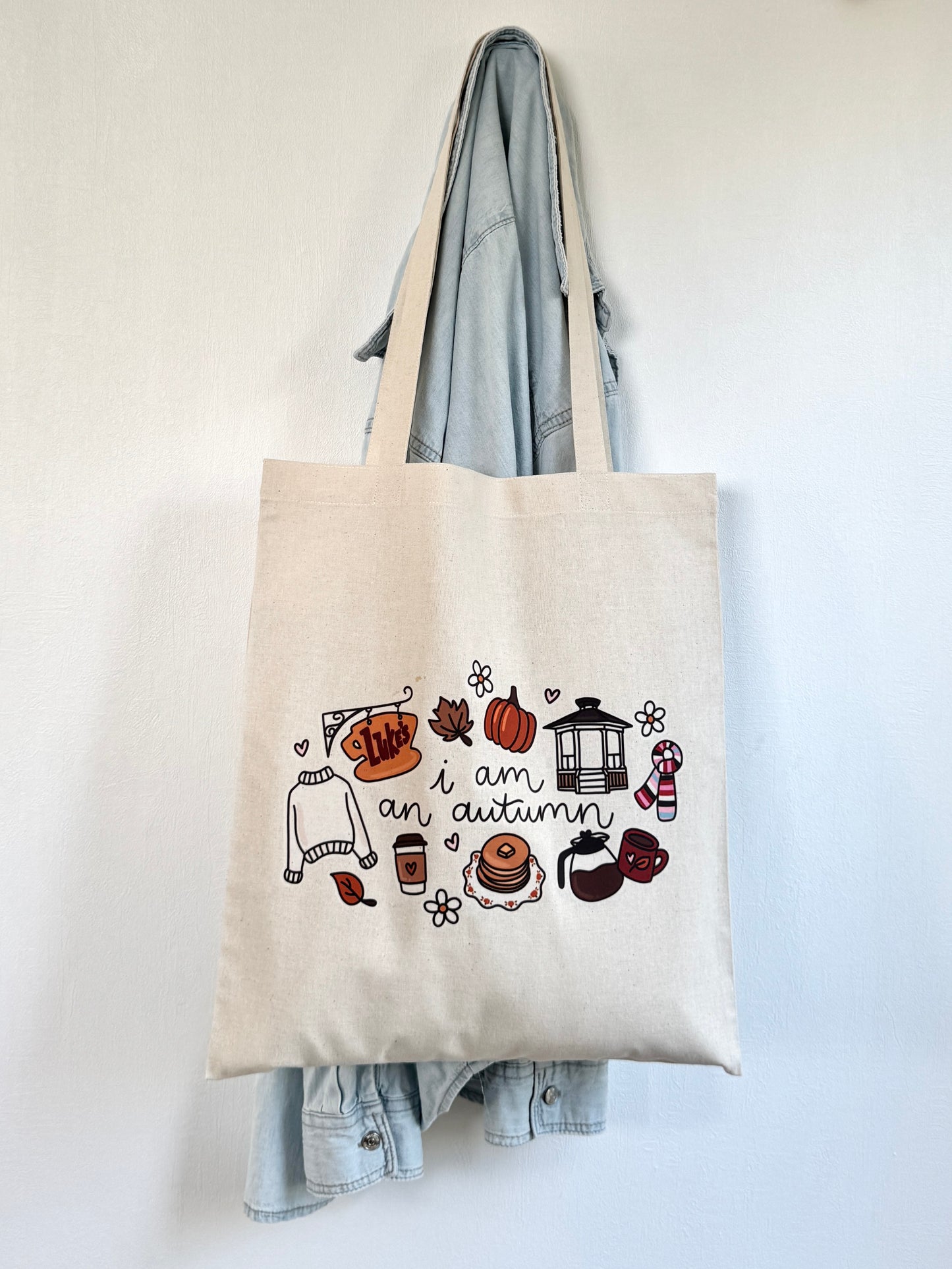 Tote-bag Tissus 100% Recyclé - I Am An Autumn
