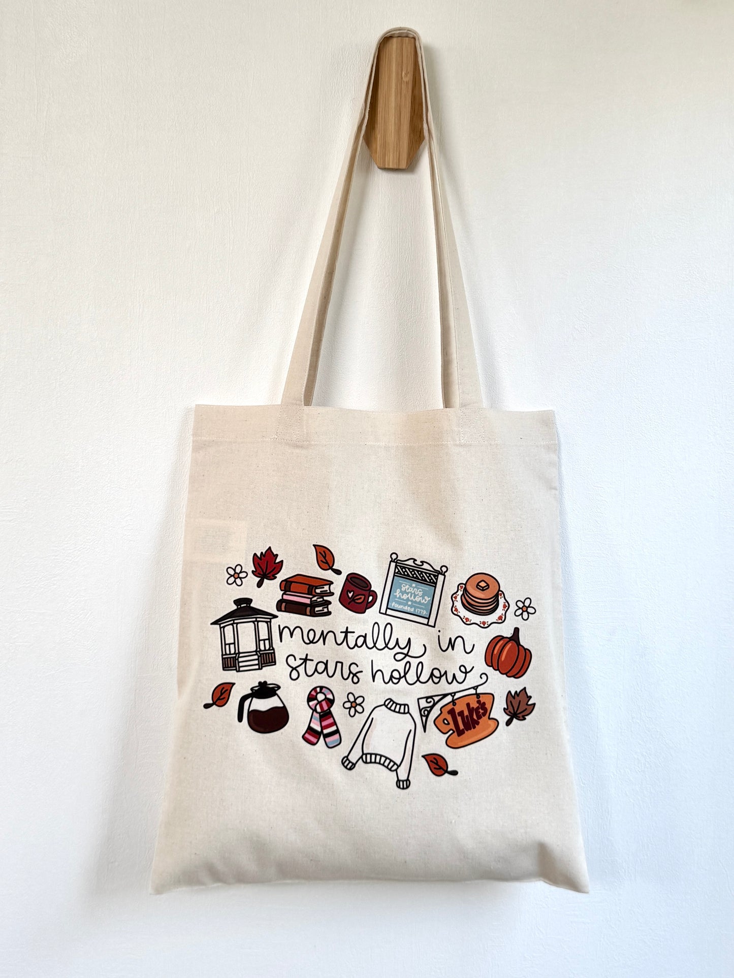 Tote-bag Tissus 100% Recyclé - Mentally In Stars Hollow